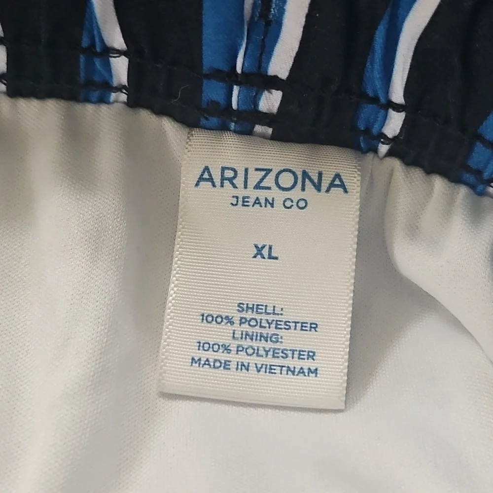Arizona Striped Swim Shorts with 6.5